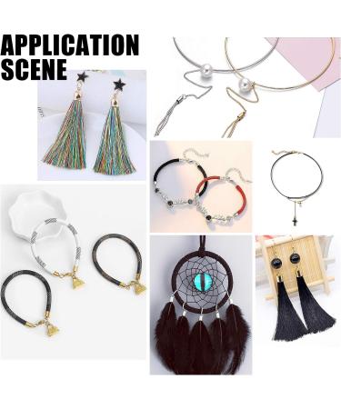 UNICRAFTALE 24pcs Stainless Steel Cord End Caps for Jewelry Making - 6mm Inner Dia - 4 Colors - Buy Online on GoSupps.com