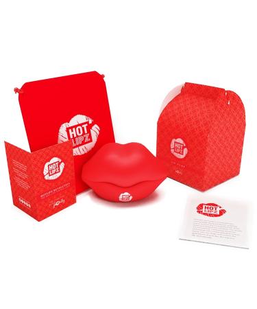 The Original Miss Pouty HOTLIPZ Lip Pump - Hotlipz Revolution - Advanced Technology Hand Operated Suction Pump - Dual 2 in 1 Single & Double Lobed - Fuller Thicker Sexier Poutier