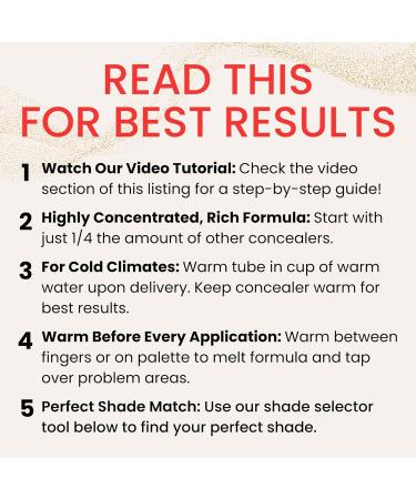 Fièra Luxury Concealer with Anti-Aging All Day Coverage for Dark Circles Fine Lines Wrinkles & Spots - 3W Medium - Buy Online on GoSupps.com