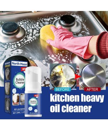 5 Bubble Cleaner Foam Heavy Duty Stain Removing Foam | 30ML Rinse- Kitchen Grease Cleaner Stubborn Grease and Grime Remover Bubble 5 Pcs 30ml - Buy Online on GoSupps.com