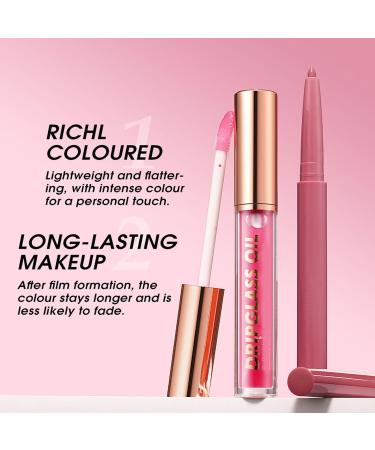 EONFAVE Matte lipstick with lip liner longlasting lip gloss - Buy Online on GoSupps.com