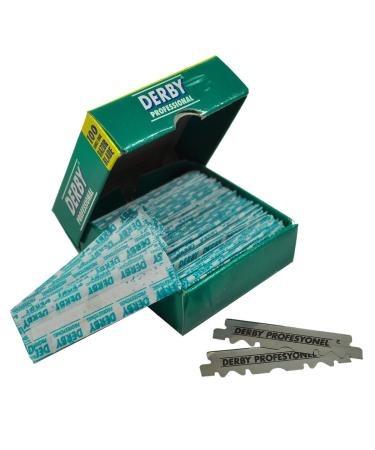 Derby Professional Single Edge Razor Blades - Pack of 500 - Buy Online on GoSupps.com