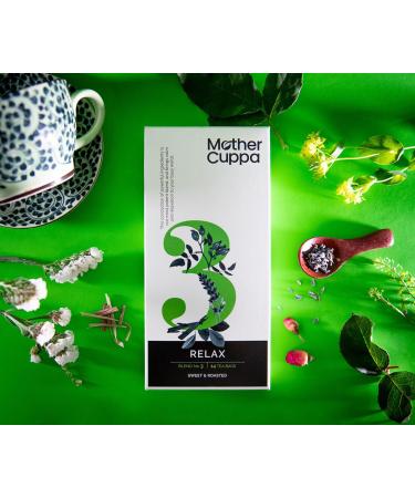 Mother Cuppa Relax Blend Herbal Tea for Women Blend 3 14 Bags