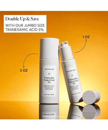 Naturium Tranexamic Acid 5% Skin Discoloration Treatment with Kojic Acid, Niacinamide & Licorice Root - 1 oz - Buy Online on GoSupps.com