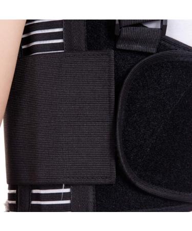 XL Rib Support Brace | Elastic Chest Wrap for Cracked/Fractured Ribs | Adjustable Breathable Binder Belt for Injury Protection - Buy Online on GoSupps.com