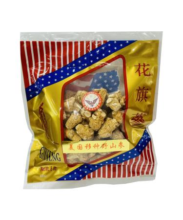 12 Years Natural American Wisconsin Ginseng Root - Rich Flavor Short American Ginseng with Multiple Ways to Eat 1 lb