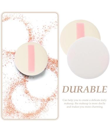 FRCOLOR 15 Pcs Decorative Powder Puffs - Cotton Round Makeup Puff for Foundation & Face | Miss Makeup Tools | Breathable & Soft - Buy Online on GoSupps.com