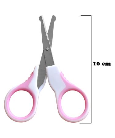 K-Pro Baby Nail Scissors & Nail File Set - Safe Pink Grooming for Newborns - Buy Online on GoSupps.com