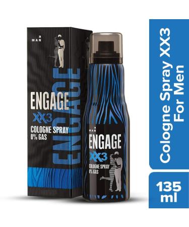 Enga'ge XX3 Cologne No Gas Perfume for Men Spicy and Woody Skin Friendly 135ml. - Buy Online on GoSupps.com