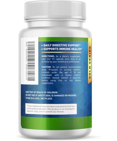 Built by Nature Probiotic 60 Billion CFU 20 Strains + Prebiotics Immune & Digestive Support for Women & Men Delayed Release Capsules Shelf Stable 3 Month Supply - 90 Capsules - Buy Online on GoSupps.com