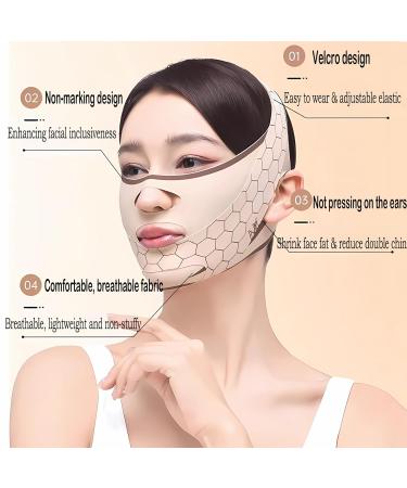 Adjustable Chin Strap for Women - Reusable V Line Mask Comfortable & Breathable Face Strap | International Shipping - Buy Online on GoSupps.com