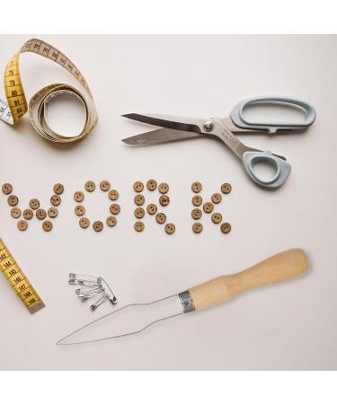 Milisten Button Hook Tool Set - 3-Piece Wooden Handle & Stainless Steel Button Assist for Women Men & Seniors - Portable & Easy to Use - Buy Online on GoSupps.com