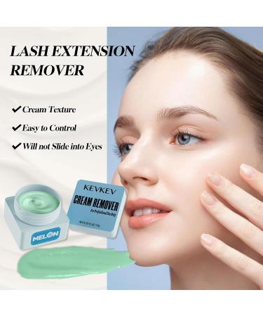 KevKev Lash Remover for Extensions | 10ml Melon Flavor Glue Remover Kit | Low Irritation Quick Dissolve | Professional Use Only - Buy Online on GoSupps.com