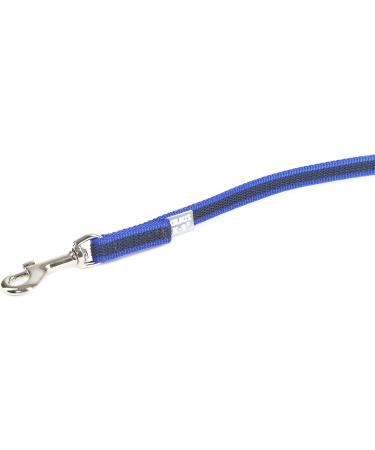 IDC Color & Gray Rubberized Leash - 14mm x 1m with Loop - Durable Blue-Grey Dog Leash for International Shipping - Buy Online on GoSupps.com