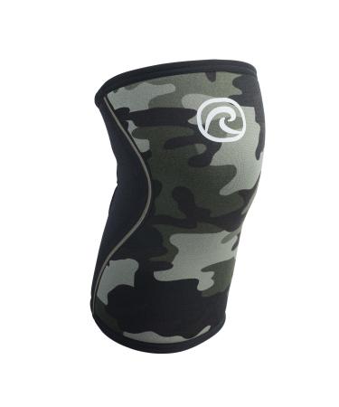 Reh band Kniebandage strength sport knee support for cross fit & heavy training knee sleep from 5 mm neoprene in many colors & sizes unisex s camo - 1 piece