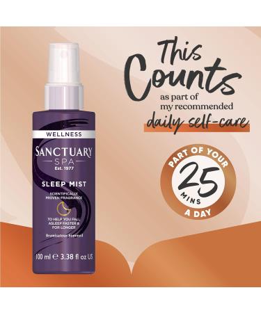 Sanctuary Spa Pillow Spray Sleep Mist with Hyaluronic Acid - Vegan & Cruelty Free - 100ml (Old Version) - Buy Online on GoSupps.com