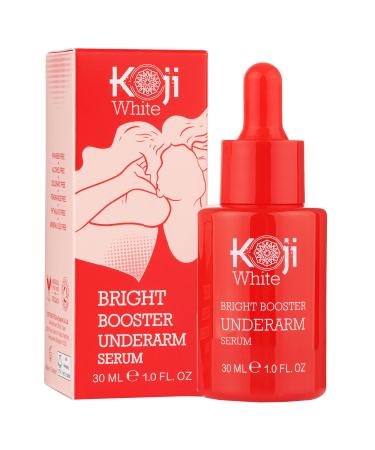Koji White Kojic Acid Underarm Dark Spot Corrector & Brightening Serum for Armpit  Elbows  Knees  Neck  Private Areas with Niacinamide  Tranexamic Acid  Dark Spot Remover for Underarm Cream  1 Fl Oz - Buy Online on GoSupps.com