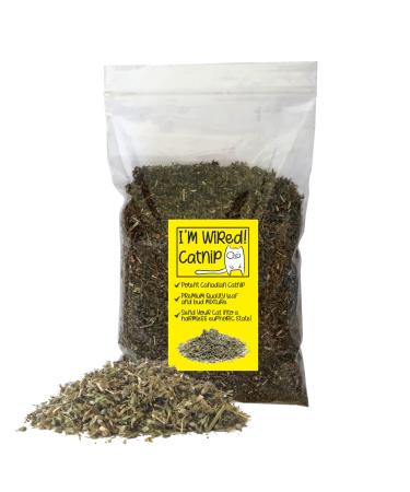 Catnip Dried Leaves Buds Mix I'M WIRED Strong Canadian Resealable Treats Cat Nip (7g) - Buy Online on GoSupps.com