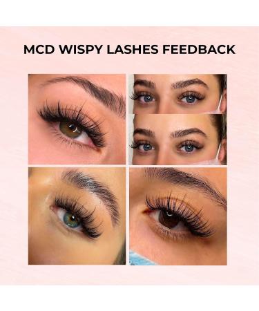 Promade Wispy Lash Extension 1000 Fans - 0.05-0.07mm Volume Lashes C/D/CC Curl 8-18mm Loose Fans | Fluffy 5D 7D 9D False Eyelashes Soft & Long-Lasting - Buy Online on GoSupps.com