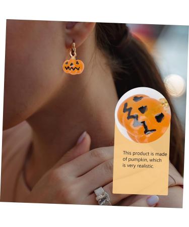 TEHAUX 10pcs Diy Material Halloween Pumpkin Charms Halloween Jewelry Charms Pumpkin Charms for Bracelets Necklace Charms Pumpkin Necklace Charm Bracelet Charms Iron Frosted Craft Supplies - Buy Online on GoSupps.com