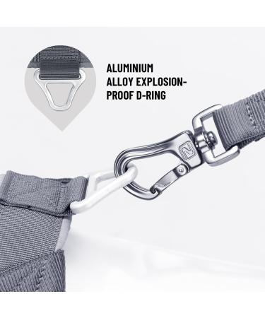 Excellent Elite Spanker Tactical Dog Dishes Vest - Adjustable Nylon Pet Dog Dishes for Small Medium & Large Dogs (Gray - L) - Buy Online on GoSupps.com