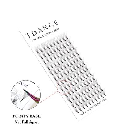 TDANCE 10D Superior Lash Extensions Middle Stem 8-15mm Mixed Length - D Curl 0.07 Thickness - Buy Online on GoSupps.com