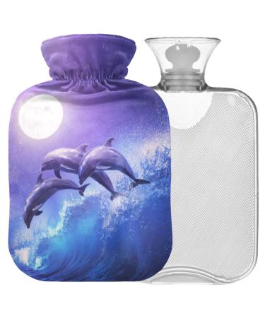 NAANLE GALAXY JUMPING DANLATION Harm bottle MITED Transparent hot water bottle Handfoot Warmer Heading platform For pain relief heat and cold therapy 2L