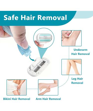  Eiaigky Venus 4-Pack Women's Razor Blades - Replacement Blades for Venus Razors - 3 Protective Pads with Moisturizer - - Buy Online on GoSupps.com