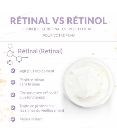SKINEANCE World 1st: Retinal + Vitamin C. Anti-aging innovation Organic Face Cream 50 ml Vegan Highly dosed retinal 98% natural origin 8 Actions in 1 Powerful Anti-Wrinkle - Buy Online on GoSupps.com