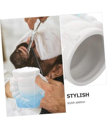 Frcolor Bowl for Foaming Razor Foam - Funny Coffee Cup Shaving Accessories | Shaving Foam Tool for Men | Perfect Gift - Buy Online on GoSupps.com