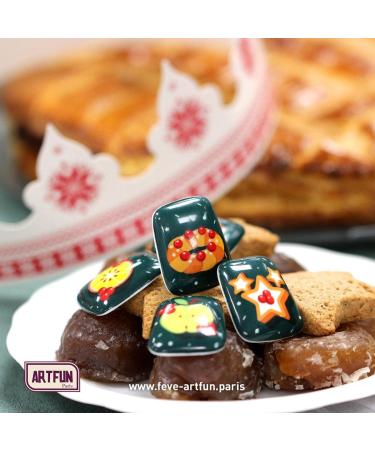 ArtFun Pack Epiphany 100 FEVES Galette des Rois Winter Delights - Feves des Rois Premium P22014-100 - Buy Online on GoSupps.com