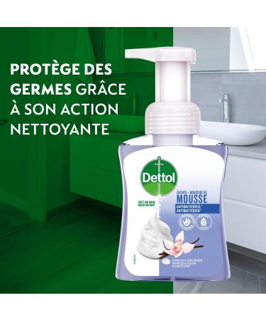 Dettol - Lot de 10 Douceur de mousse - savon main - Vanille & Orchid e 250 g (Lot de 10) - Buy Online on GoSupps.com