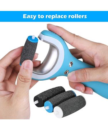 Pedi Replacement Rollers Compatible with Amope Pedi Perfect Refills - 5/10/20Pcs for Electronic Foot File - Foot Scrubber Callus Remover Rollers - Buy Online on GoSupps.com