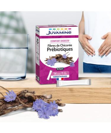 JUVAMINE - Digestive comfort - Chicory Inulin Intestinal Flora - 14 Sticks - Buy Online on GoSupps.com