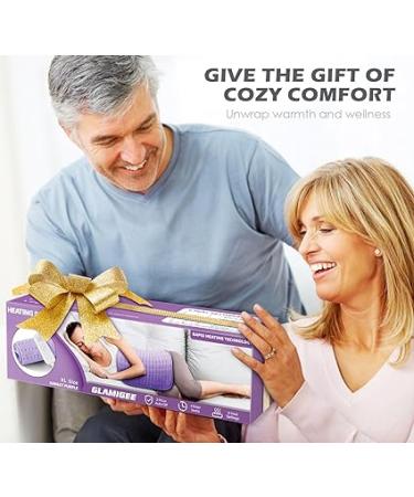 XL Electric Heating Pad for Back Pain Relief - 6 Heat Settings  Auto Off  Moist Heat Options - Machine Washable - Great Christmas Gift - Buy Online on GoSupps.com