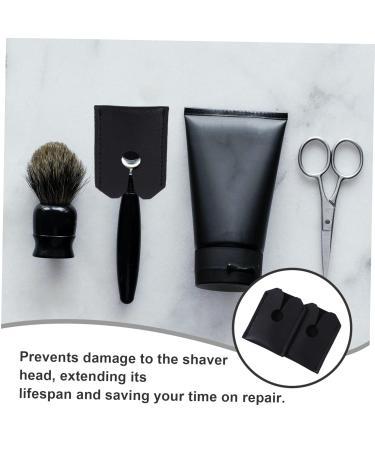 Frcolor Travel Bag for Razor - Leather Shaving Case Scratch-Resistant Travel Storage for Hand Razor - 2-Pack - Buy Online on GoSupps.com