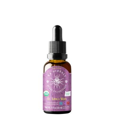 Sun God Medicinals Ra Herbals Organic St. John's Wort Liquid Extract - Mood and Emotional Balance - 1 fl oz