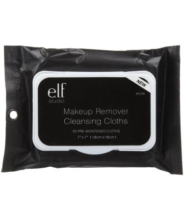 E.L.F. Makeup Remover Cleansing Cloths 20 Pre-Moistened Cloths - Buy Online on GoSupps.com