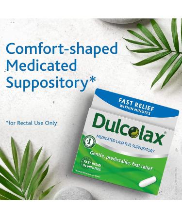 Dulcolax Suppositories 16 Each (Pack of 3) - Buy Online on GoSupps.com