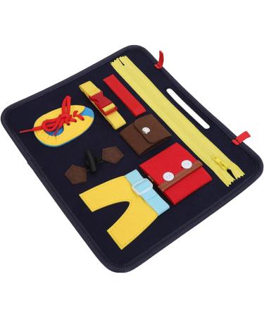 Sensory Apron for Dementia | Anti-Stress Blanket for Alzheimer's Patients | Anxiety Relief Tool with Dressing Skills Improvement - Buy Online on GoSupps.com