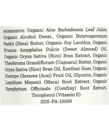 Nourish Organic Pure Unscented Body Lotion - 8 fl oz - Buy Online on GoSupps.com