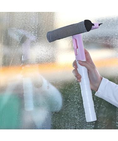 3 in 1 Spray Wipe Window Glass Brush Cleaner Washing Scraper Green - Buy Online on GoSupps.com