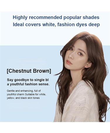 DFEPPJHG Caviar Protein Hair Color Bubble Hair Color Bubble Hair Color Shampoo Natural Plant Hair Color Shampoo for Women and Men - Buy Online on GoSupps.com