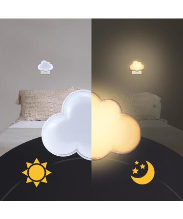 4-Piece Cloud Night Light Baby Sockets - LED Sleep Aid for Children's Rooms | Decorative Lamps for Young Girls - Buy Online on GoSupps.com