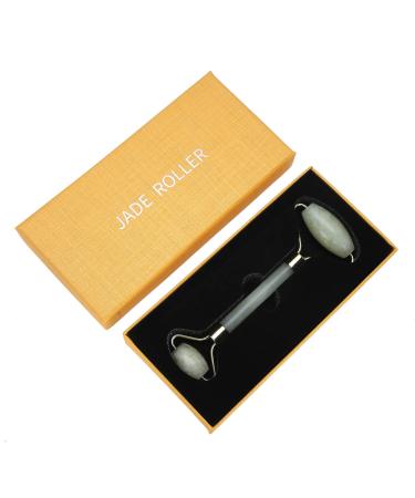 Verdant touch facial roller massage device facial scooter massage device dual head natural scooter massage tool for face arm back waist portable and relaxing beauty tool for