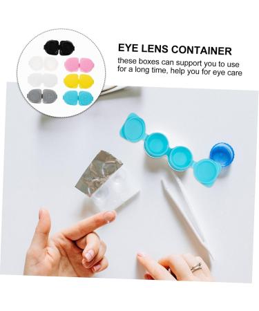 Buy SOLUSTRE 14pcs Double Glasses Case - Mirror Film Care Duplex Box Shell for Safe Storage | International Shipping Available - Buy Online on GoSupps.com