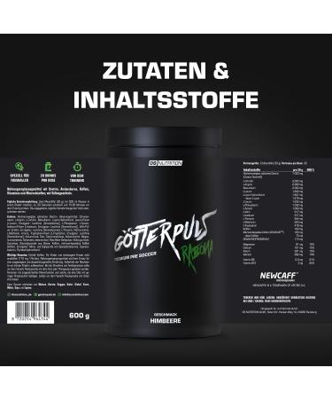 OS NUTRITION G tterpuls Rabona Premium Pre Soccer 600g - Raspberry Flavor | Boost Performance & Endurance for Athletes - International Shipping Available - Buy Online on GoSupps.com