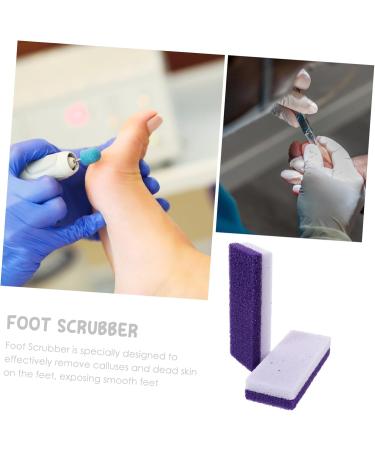 Ipetboom Pierre pour P dicure 2 Pi ces Violet 13x5x2 5 Cm Poign e Antid rapante pour Retirer Callosit s et Peau Morte Outil Exfoliant Pieds pour Usage Domestique - Buy Online on GoSupps.com