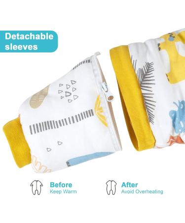 MOEMOE BABY Winter Sleeping Bag with Legs | 3.5 TOG Thicken Sleep Sack | 6-18 months | Dinosaurs - Buy Online on GoSupps.com