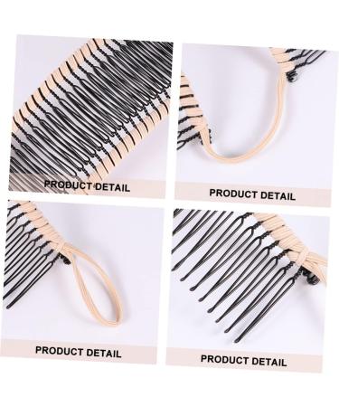 MAGICLULU Banana Side Comb Banana Hair Clip French Hair Comb Hair Side Comb Clip Women Headdress Banana Clips Hair Styling Tool Side Hair Clip Hair Accessories - Buy Online on GoSupps.com